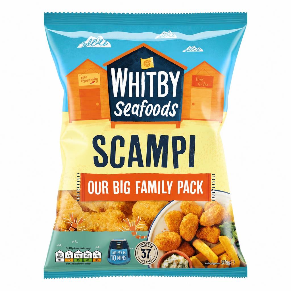 Whitby Seafoods Scampi 370G