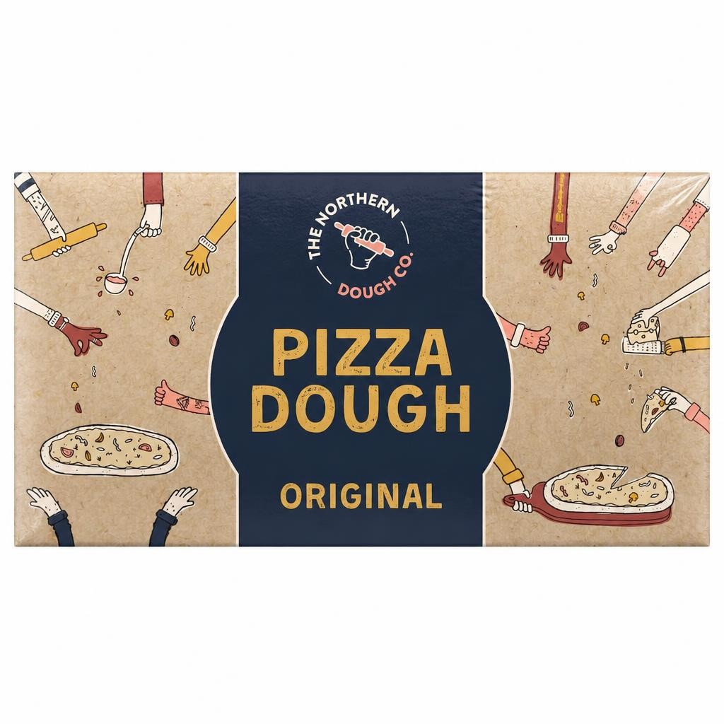 The Northern Dough Co. Original Pizza Dough 2 x 220g