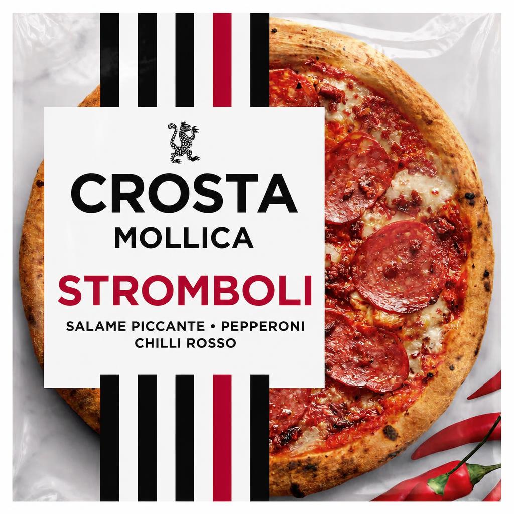 Crosta & Mollica Stromboli Spicy Salami Pizza 447G