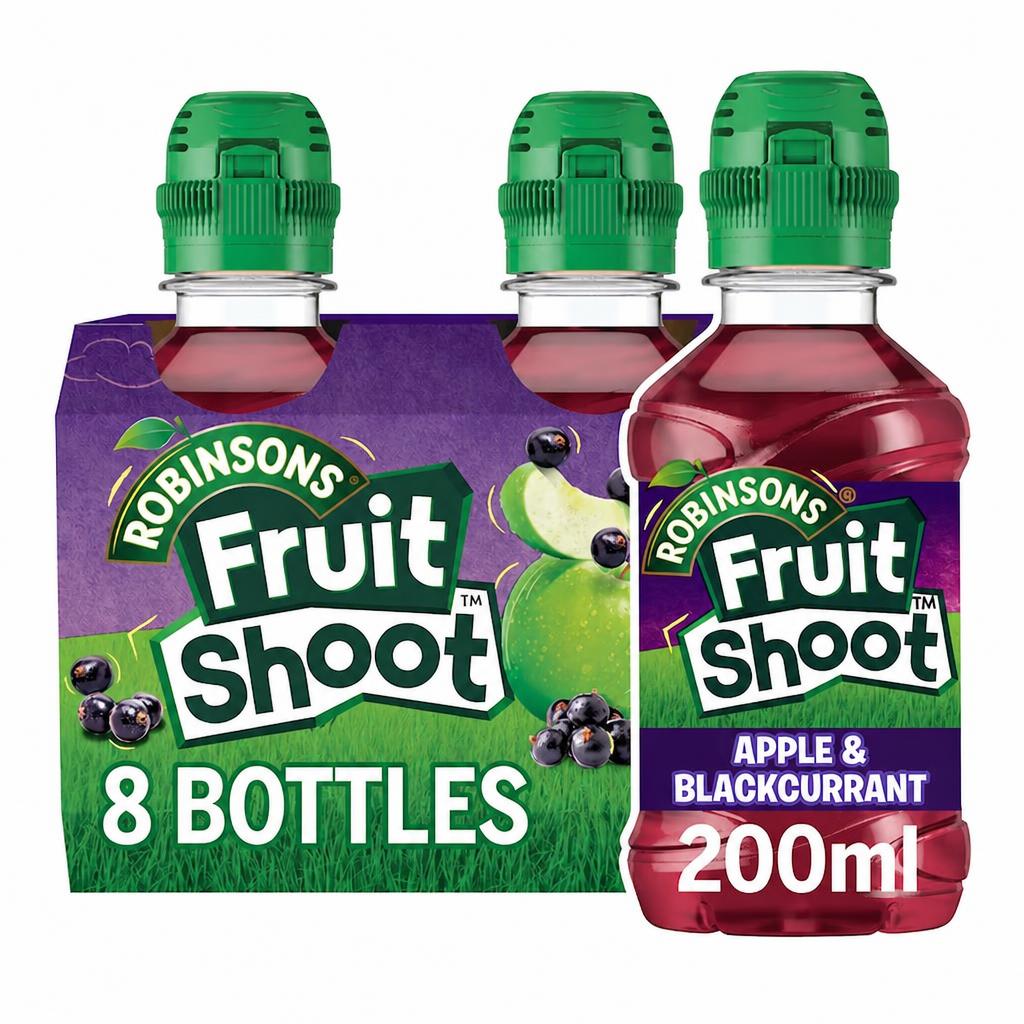 Fruit Shoot Apple & Blackcurrant Kids Juice Drink 8x200ml