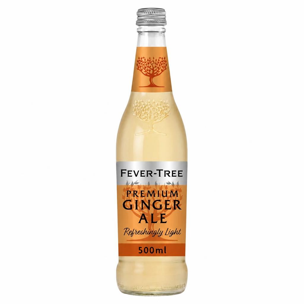 Fever-Tree Light Ginger Ale Bottle 500ml