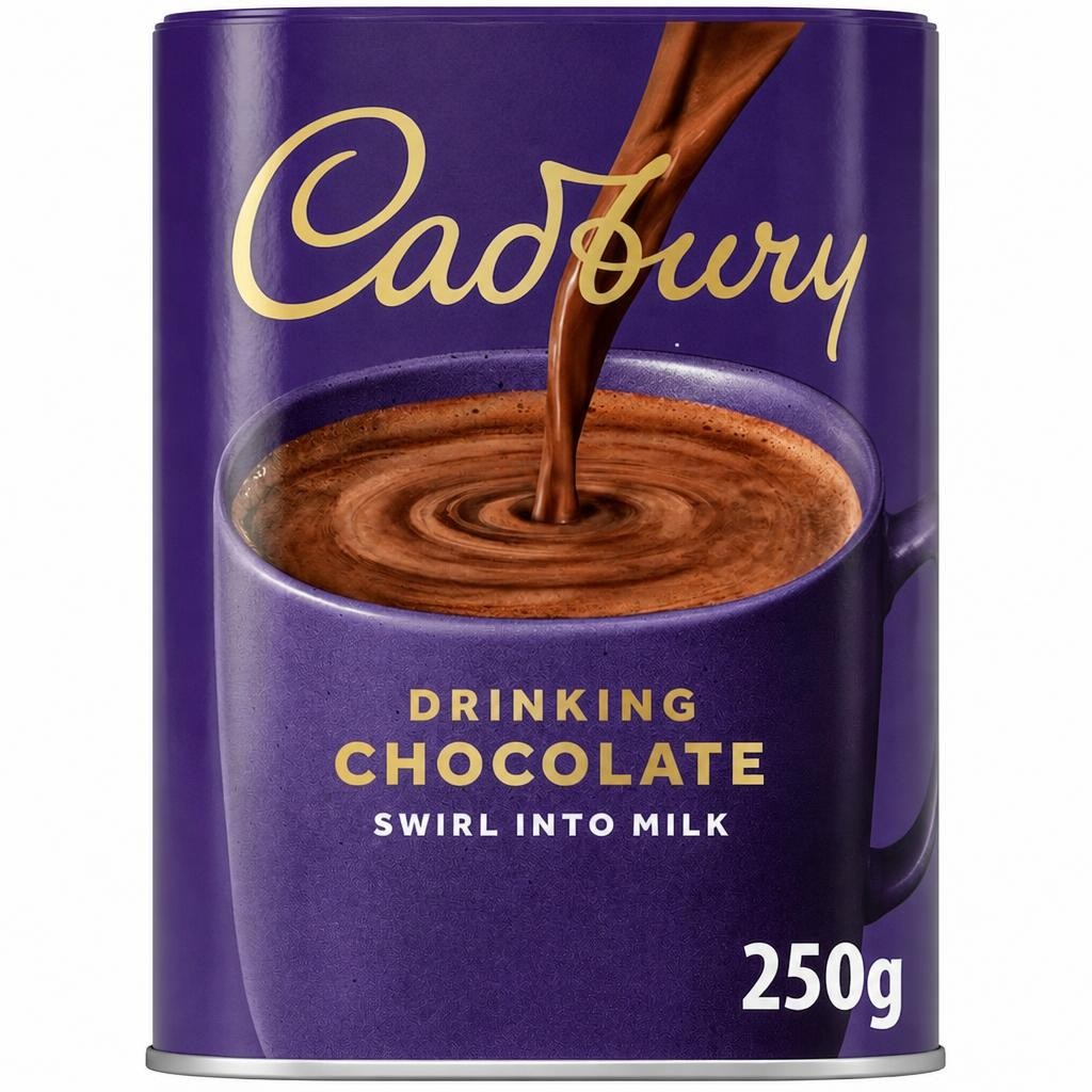 Cadbury Hot Chocolate Cocoa Powder 250G