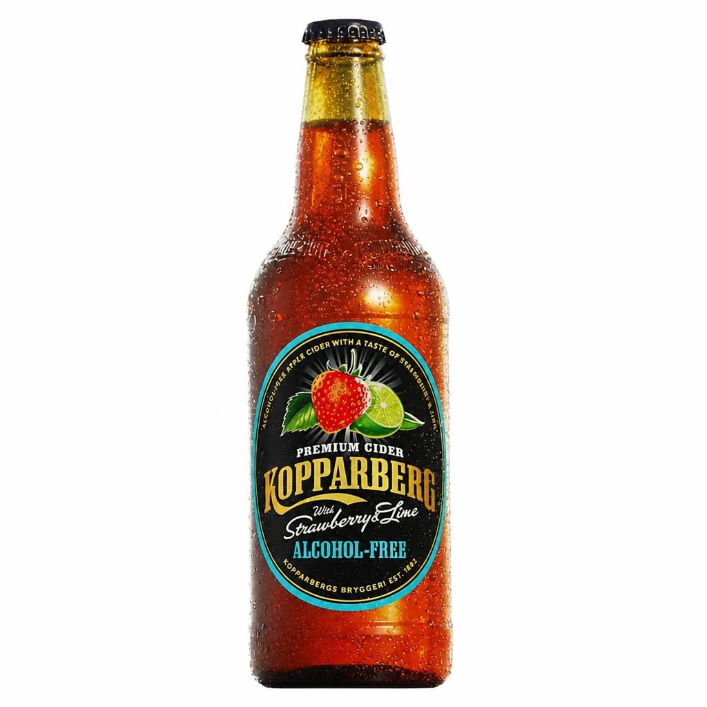 Kopparberg Strawberry & Lime Alcohol Free 500Ml