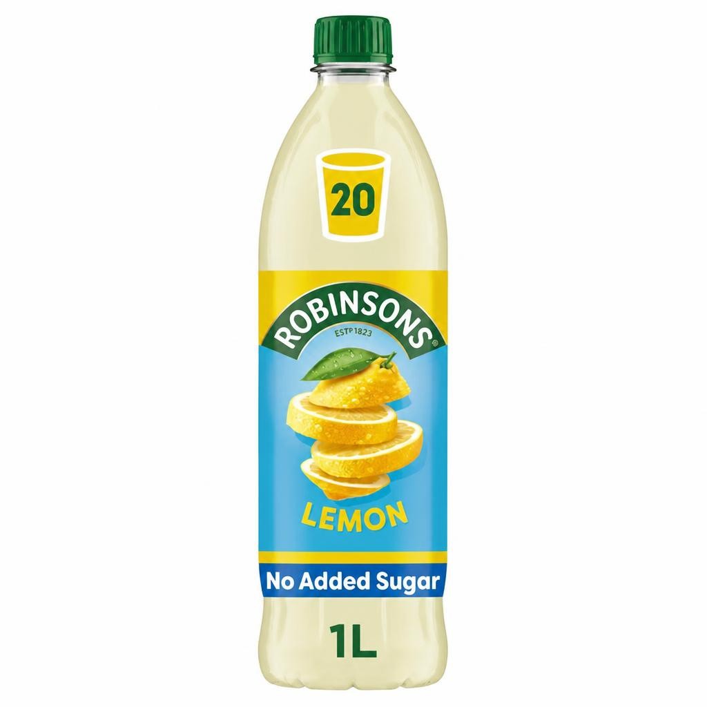 Robinsons Lemon No Added Sugar Squash 1L
