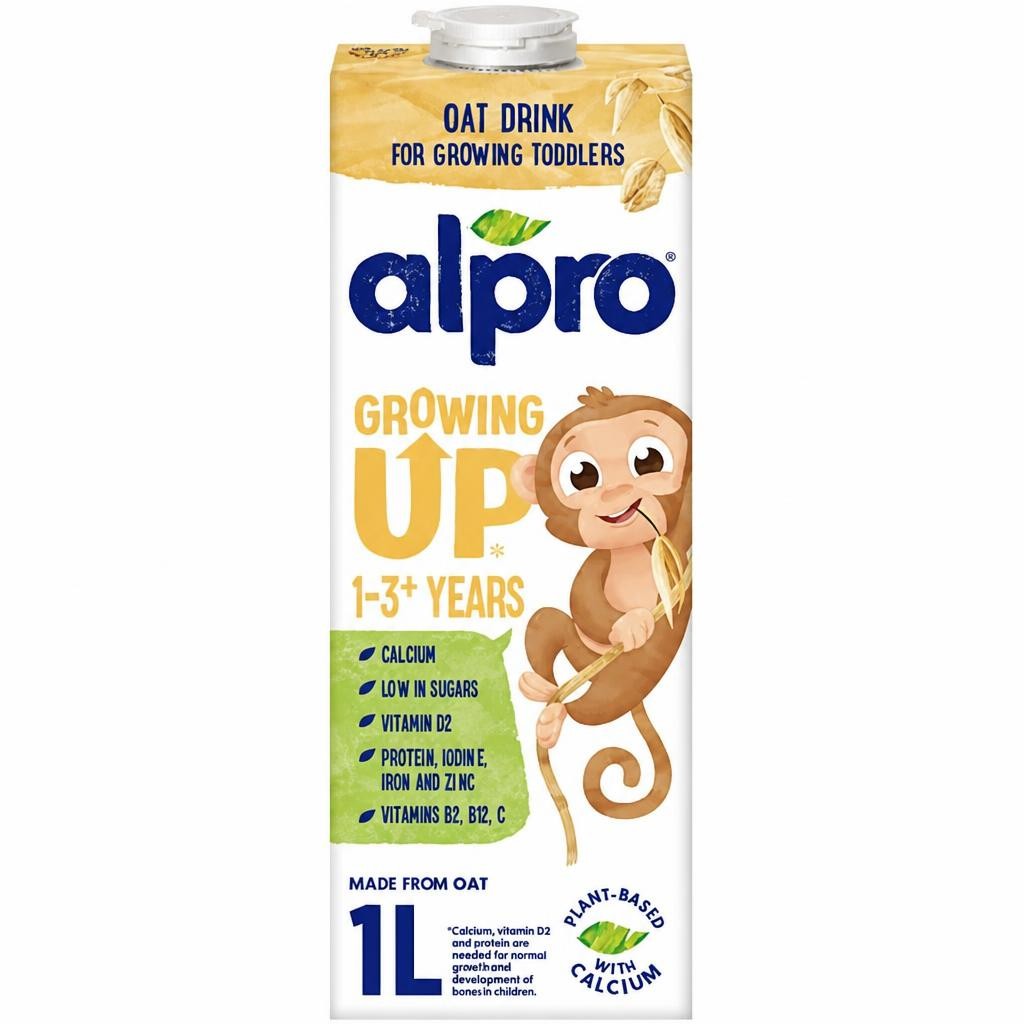 Alpro Oat Growing Up Long Life Dairy Free Drink 1-3+ Years 1L