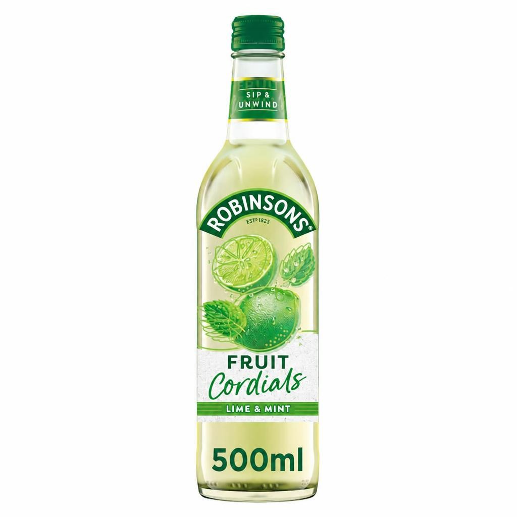 Robinsons Crushed Lime & Mint Fruit Cordial 500ml
