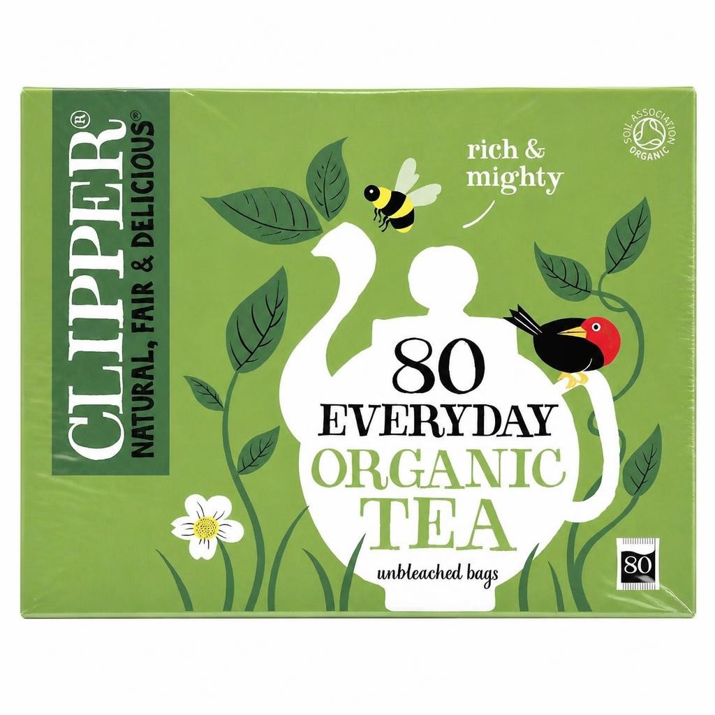 Clipper Organic Everyday Tea Bags 80Pack 232G