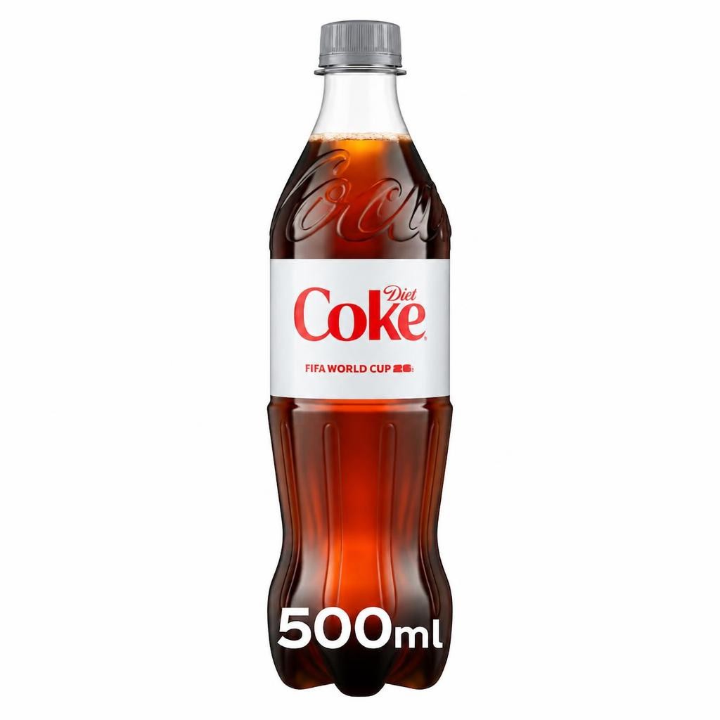 Diet Coke Soft Drink Bottle 500 mL