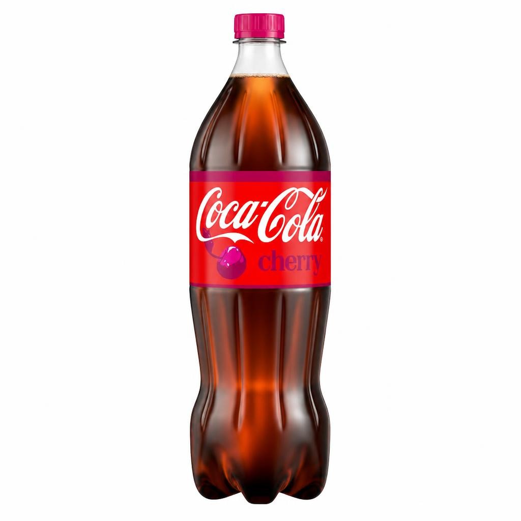 Coca-Cola Cherry Soft Drink Bottle 1.75L