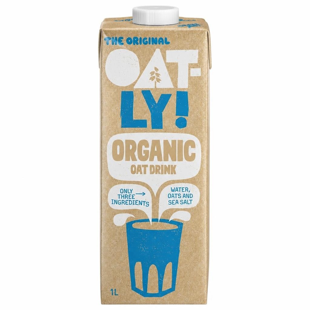 Oatly Organic Oat Drink Long Life 1L