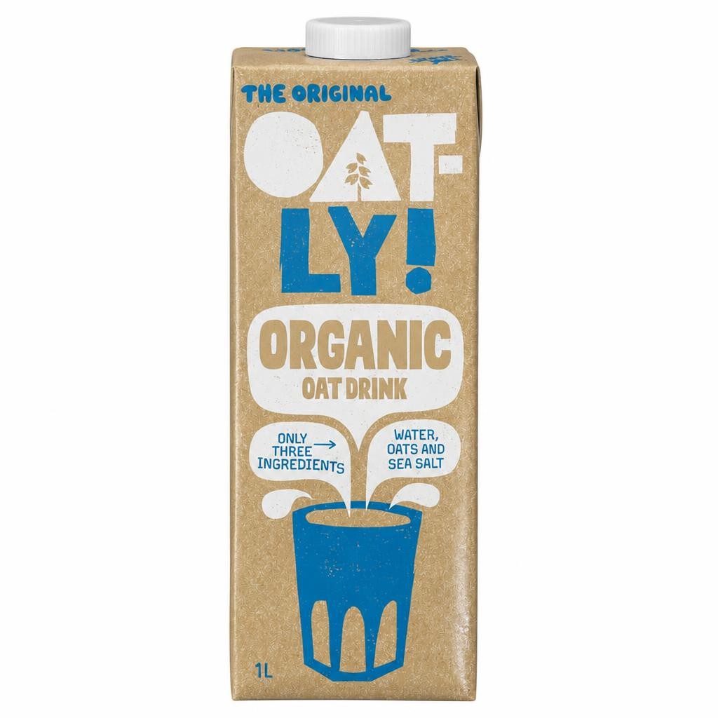 Oatly Organic Oat Drink Long Life 1L