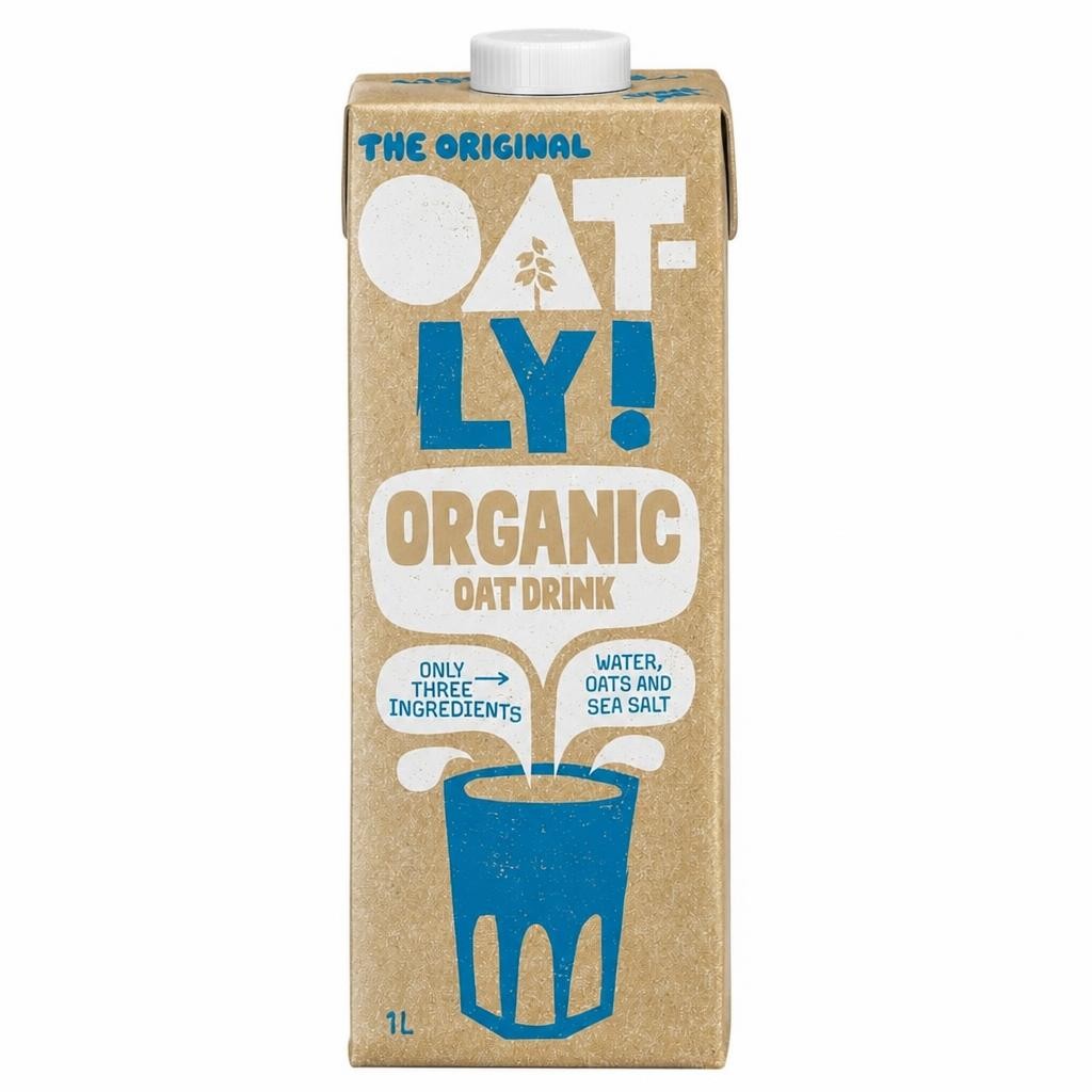 Oatly Organic Oat Drink Long Life 1L