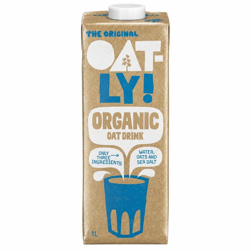 Oatly Organic Oat Drink Long Life 1L