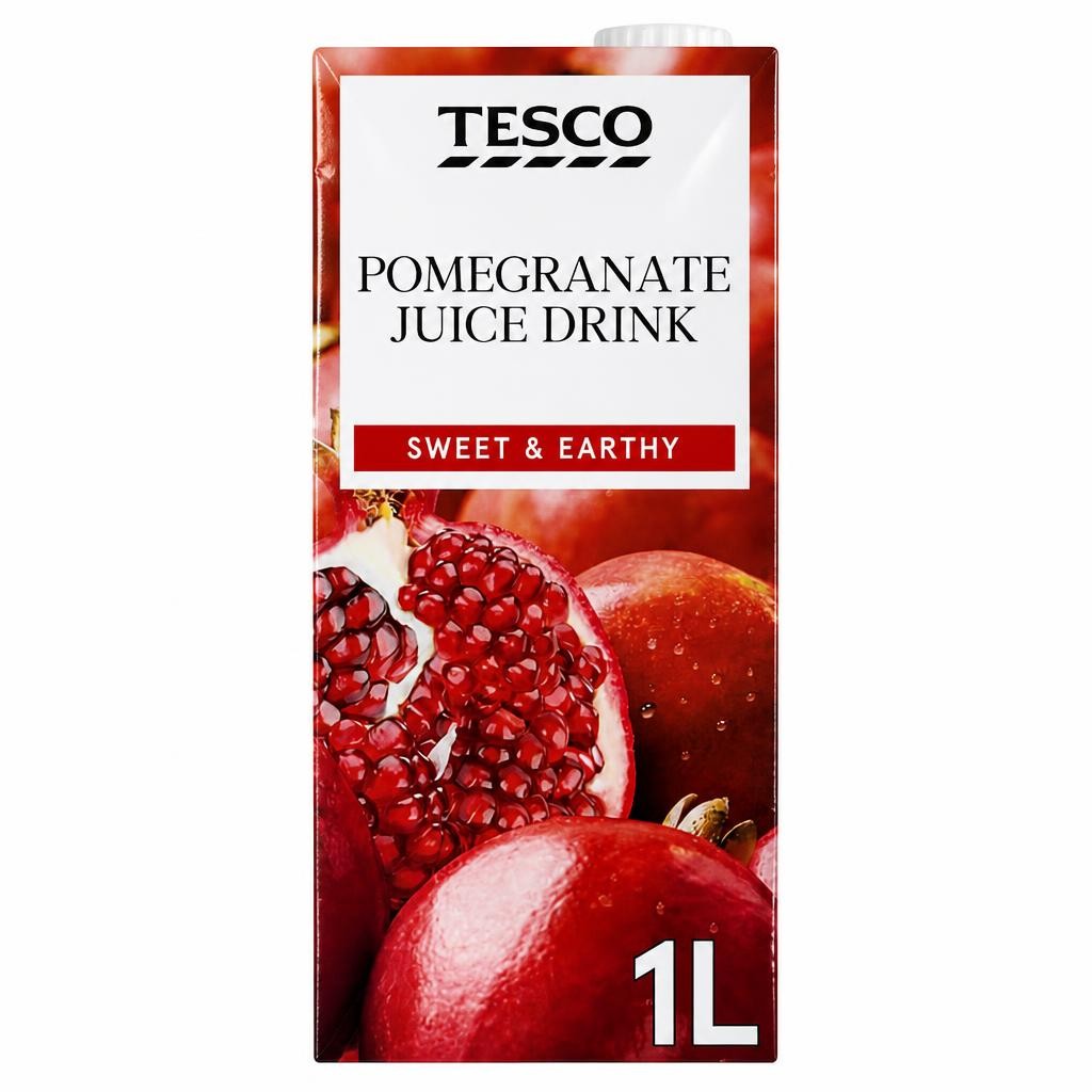 Tesco Pomegranate Juice Drink 1L