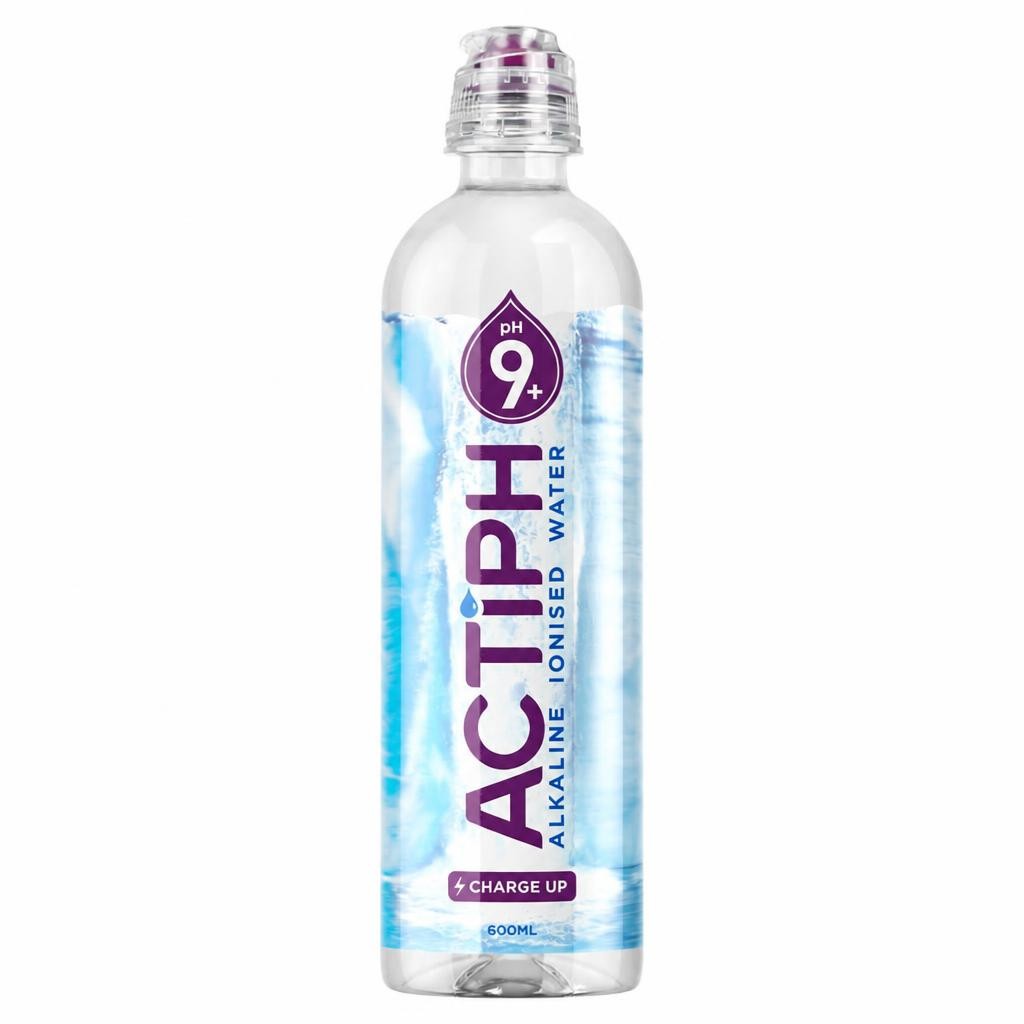 Actiph Alkaline Ionised Water 600Ml