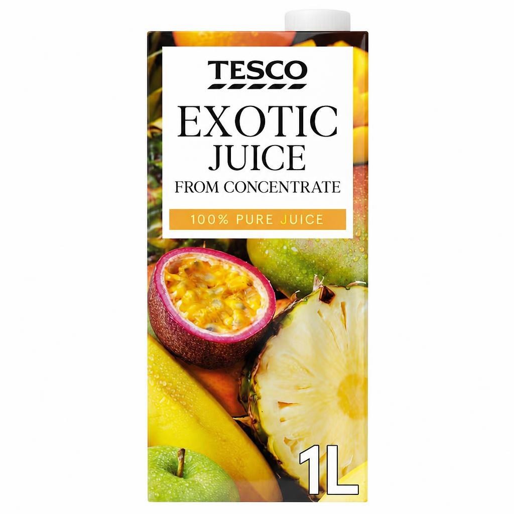 Tesco Pure Exotic Juice 1 Litre