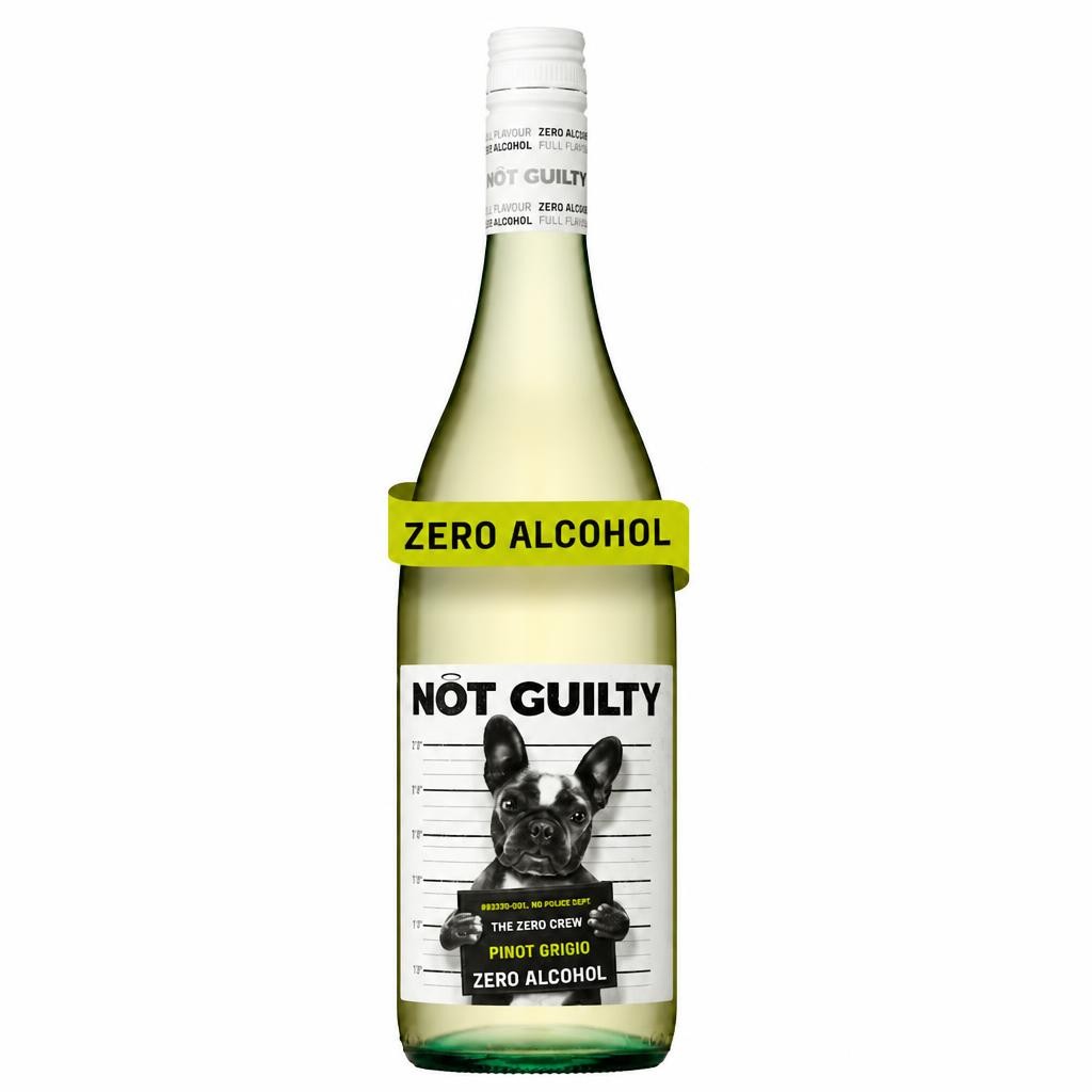 Not Guilty Pinot Grigio Zero Alcohol 75Cl