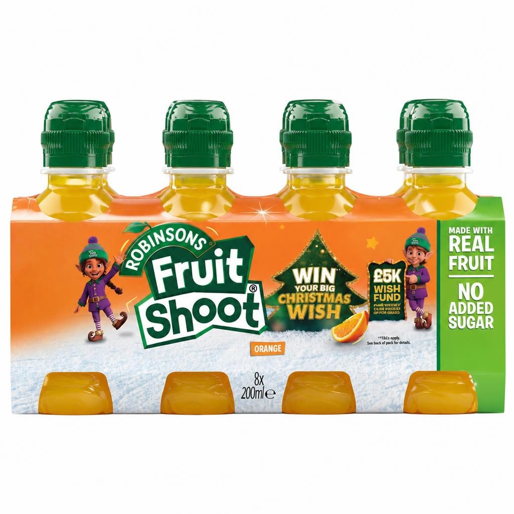 Fruit Shoot Orange Kids Juice Drink 8x200ml