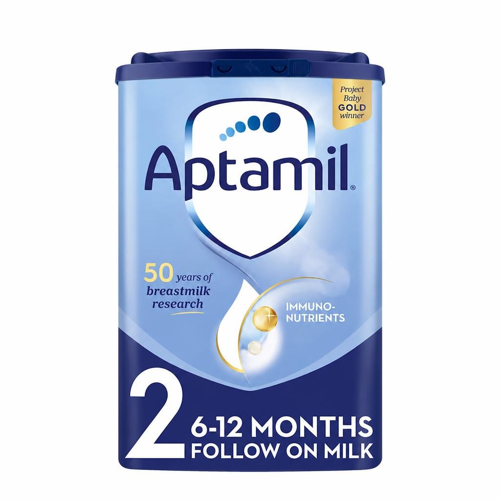 Aptamil 2 Follow On Baby Milk Formula Powder 6-12 Months 800g