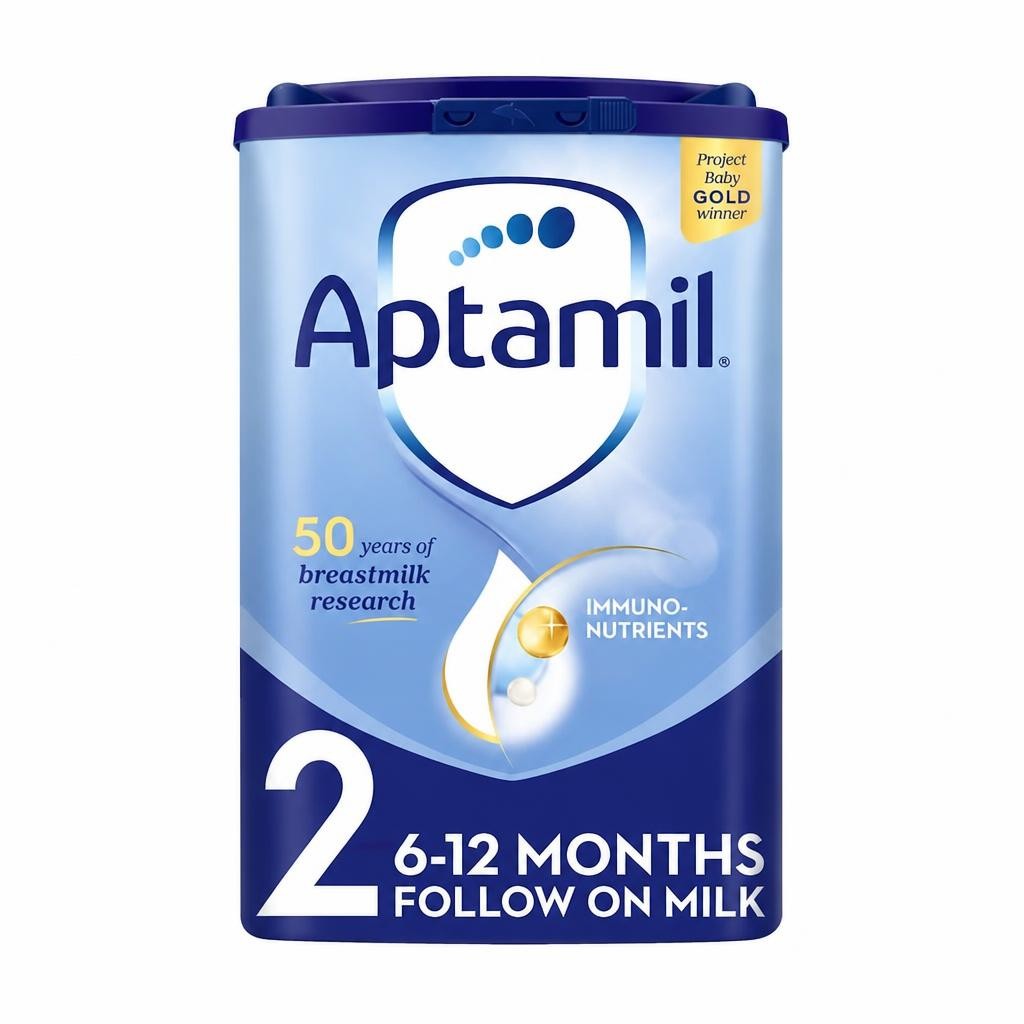 Aptamil 2 Follow On Baby Milk Formula Powder 6-12 Months 800g