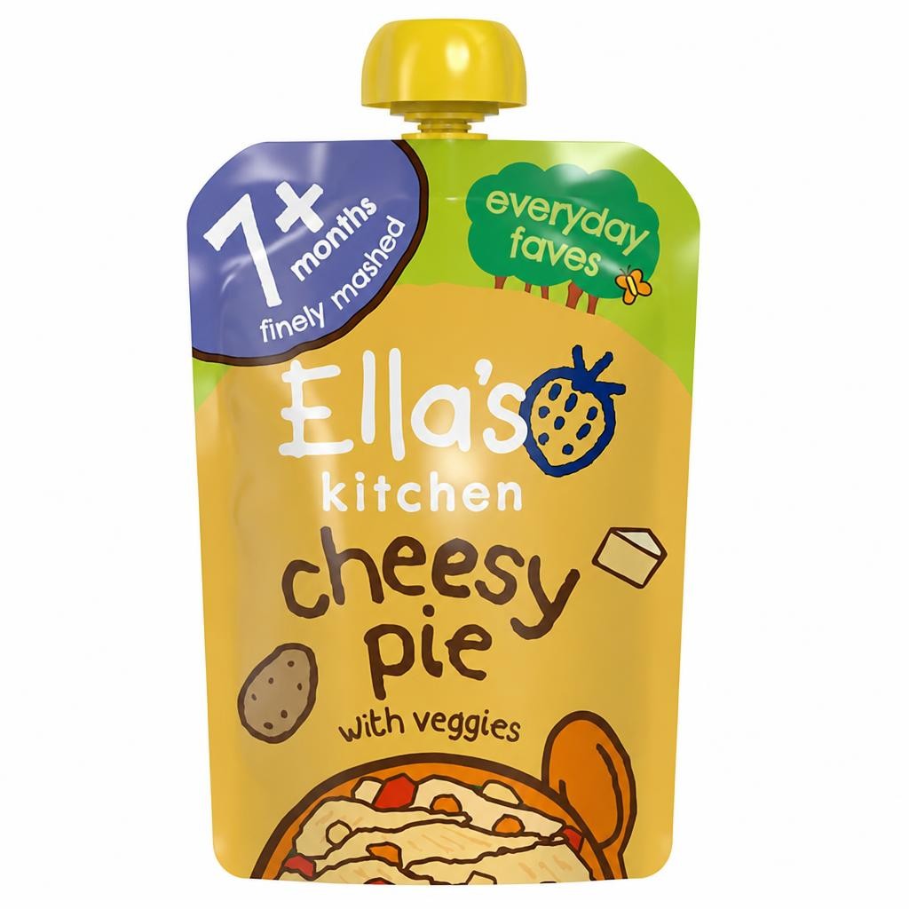 Ella's Kitchen Organic Cheesy Pie Baby Food Pouch 7m+ 130g