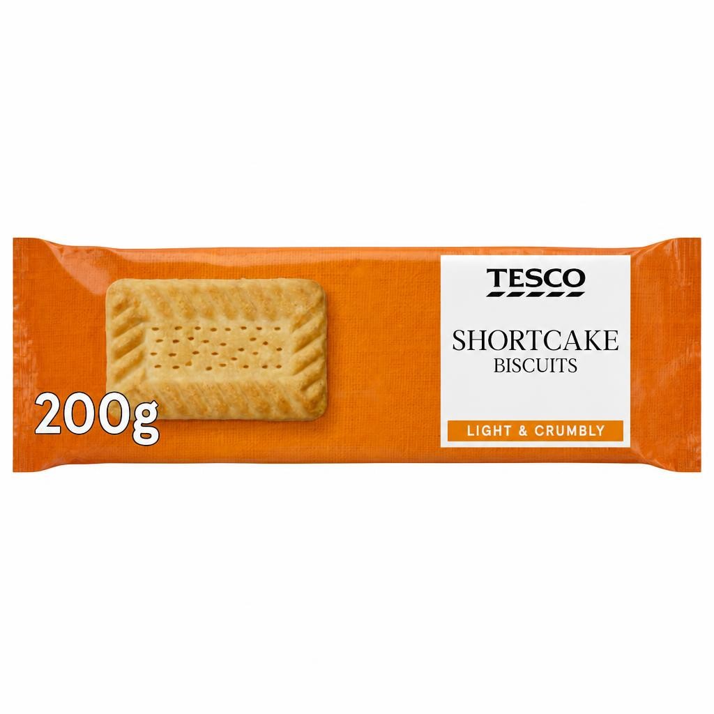 Tesco Shortcake Biscuits 200G