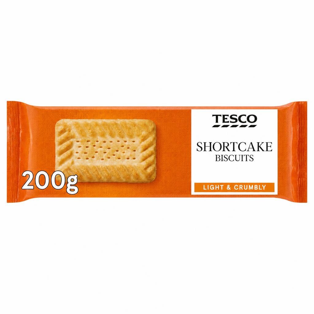 Tesco Shortcake Biscuits 200G