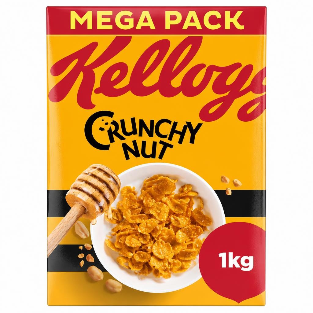 Kellogg's Crunchy Nut Breakfast Cereal 1kg