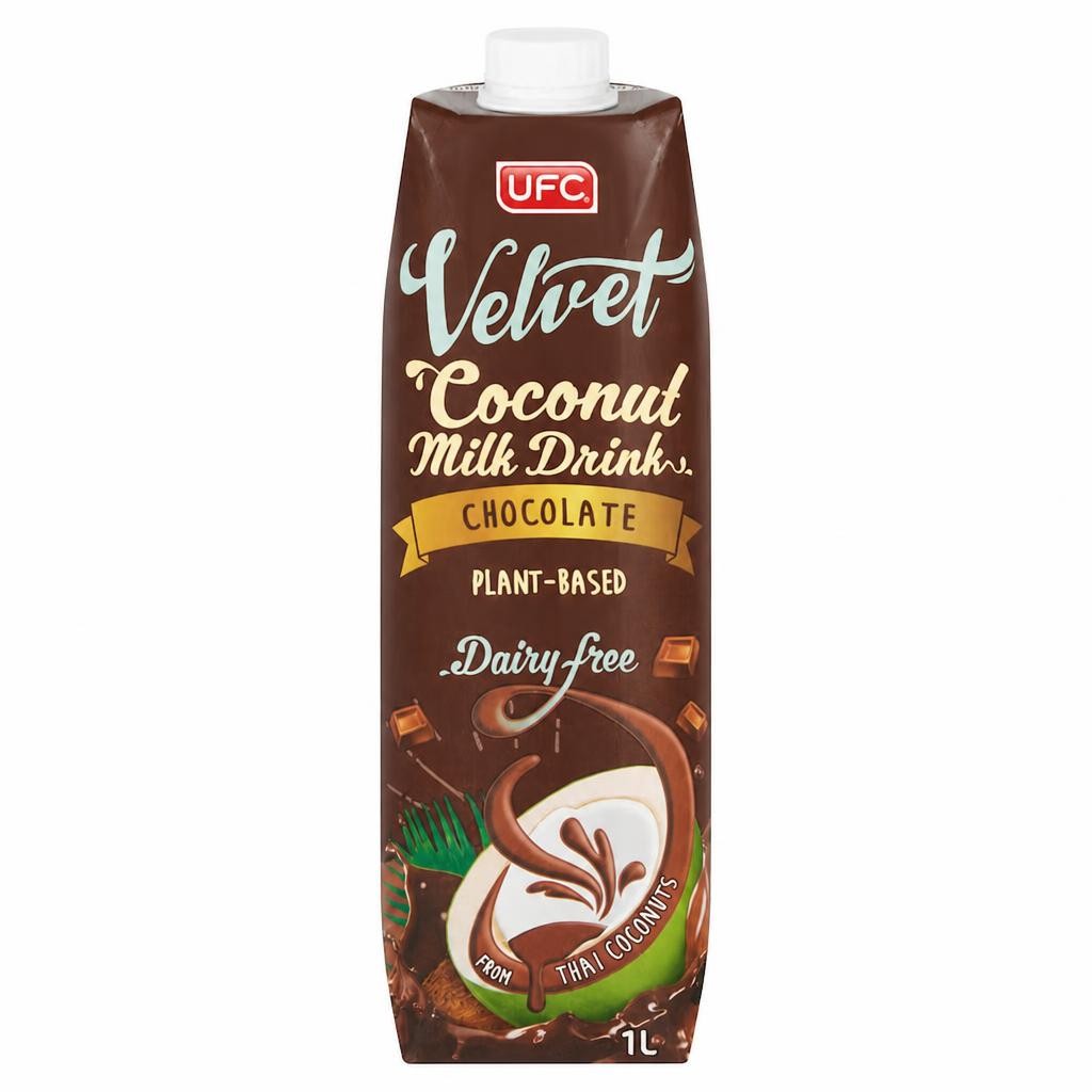 Ufc Velvet Dairy Free Coconut Milk Drink Chocolate 1L