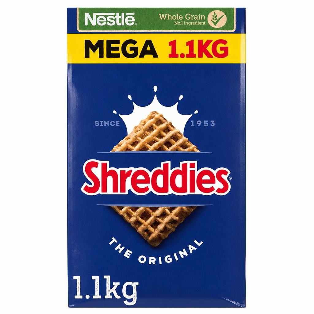 Nestlé Shreddies Original Malted Wheats Breakfast Cereal 1.1kg