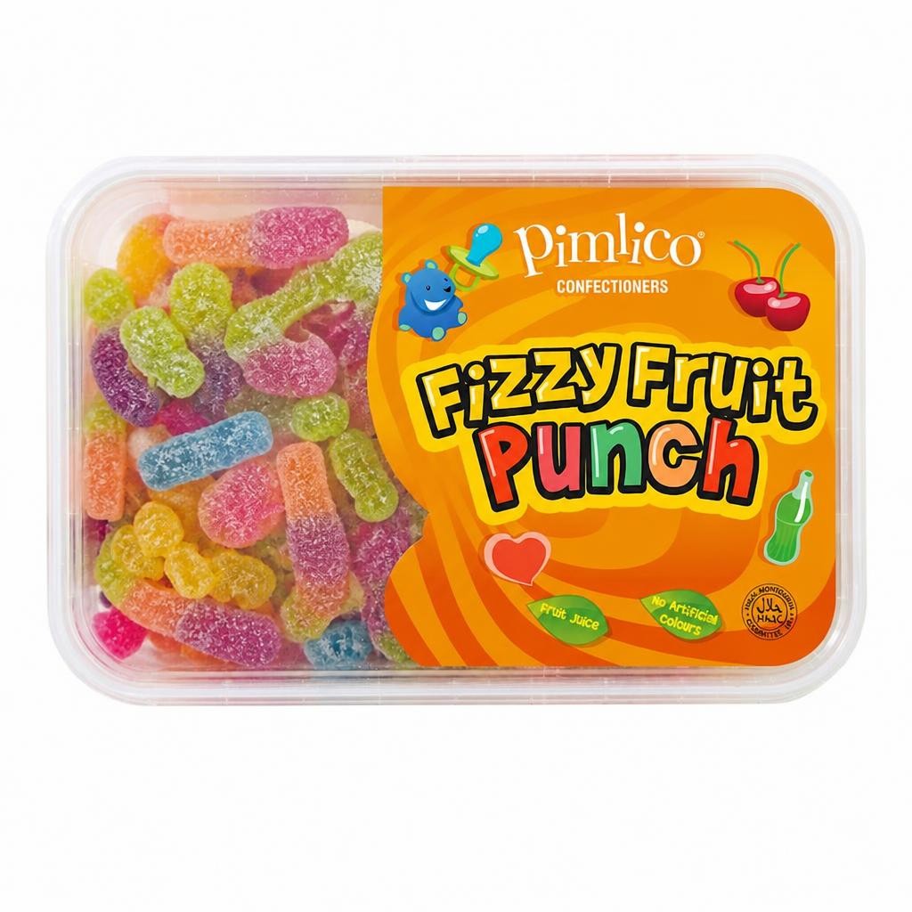 Pimlico Halal Fizzy Fruit Punch 450G