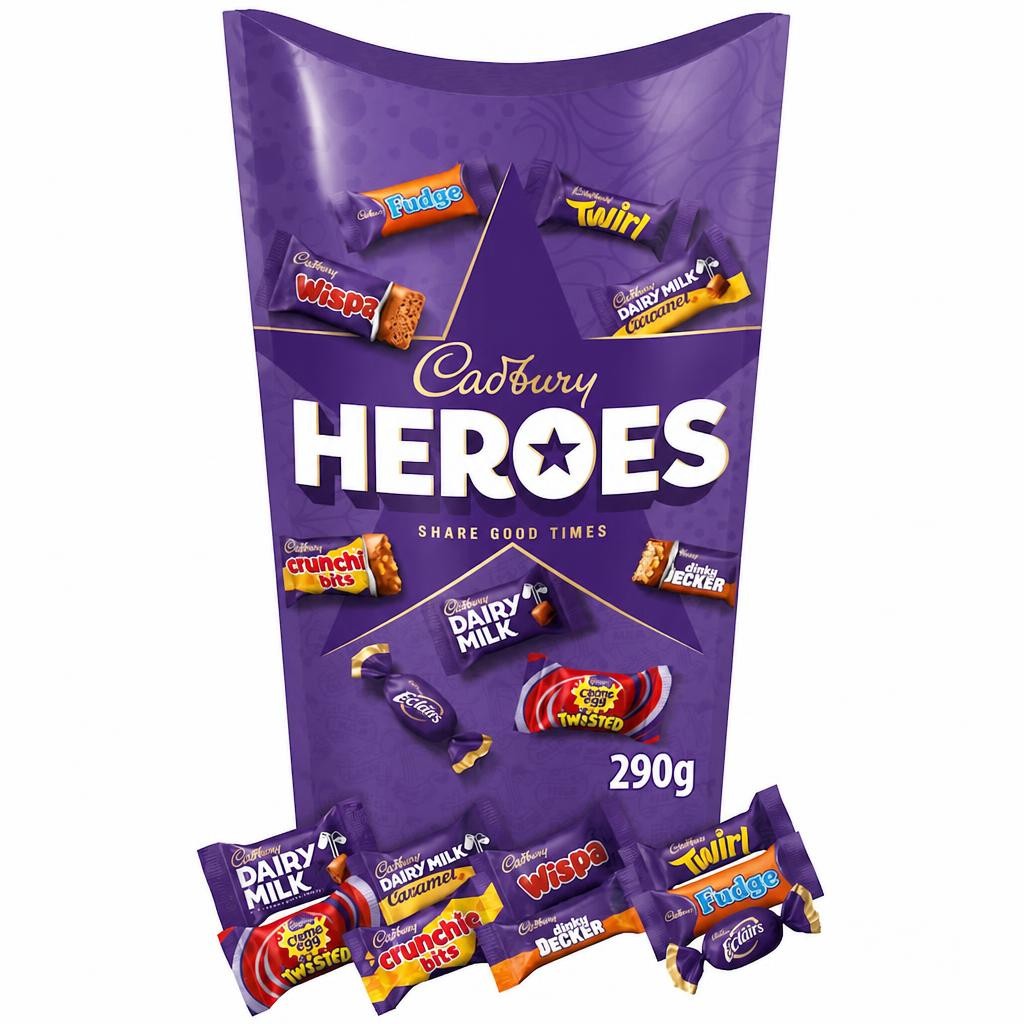Cadbury Heroes Chocolate Box 290g