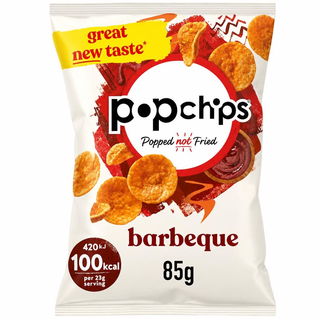 Popchips Barbeque Sharing Crisps 85g