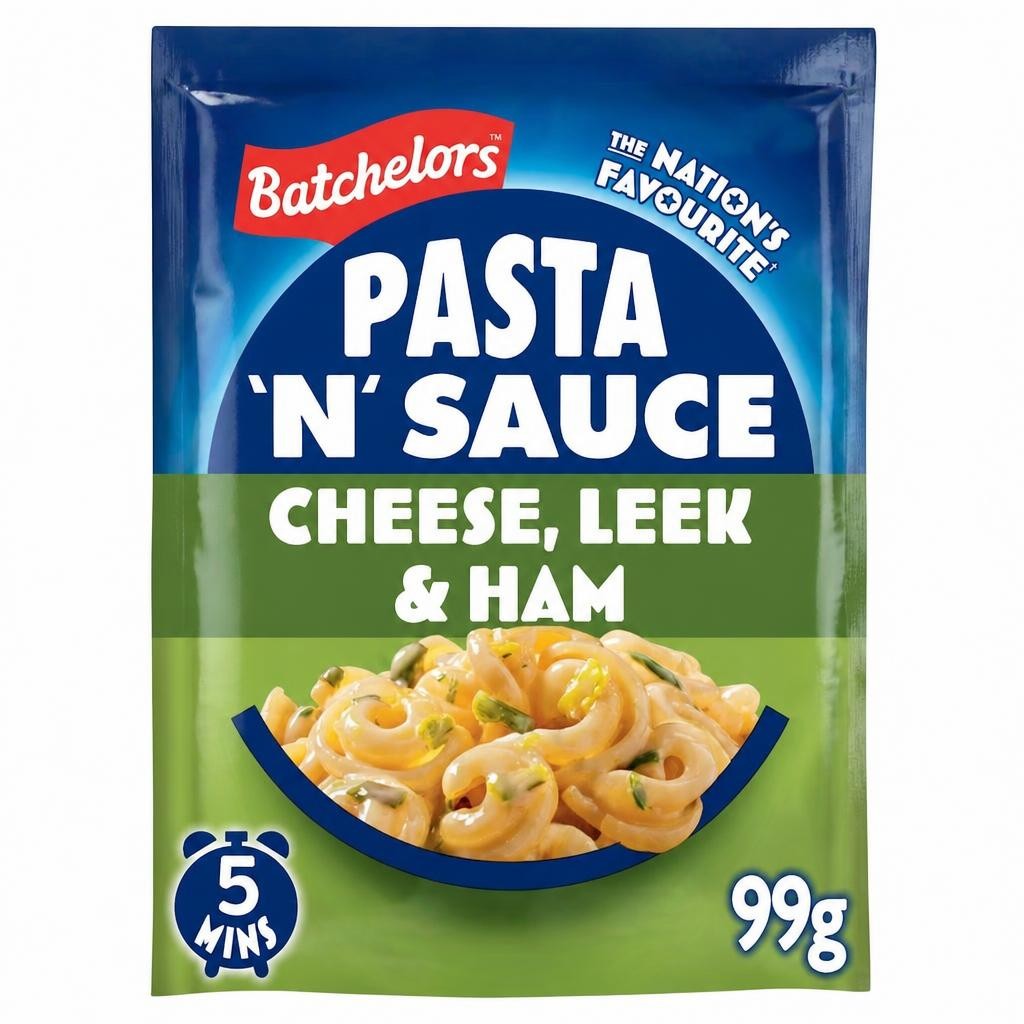 Batchelors Pasta & Sauce Cheese Leek Ham Quick Cook 99G