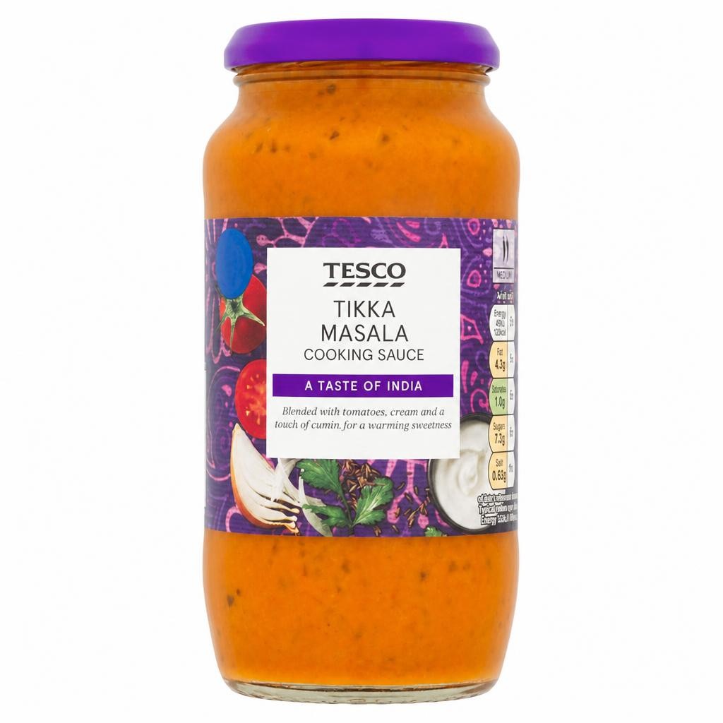 Tesco Tikka Masala Cooking Sauce 500G