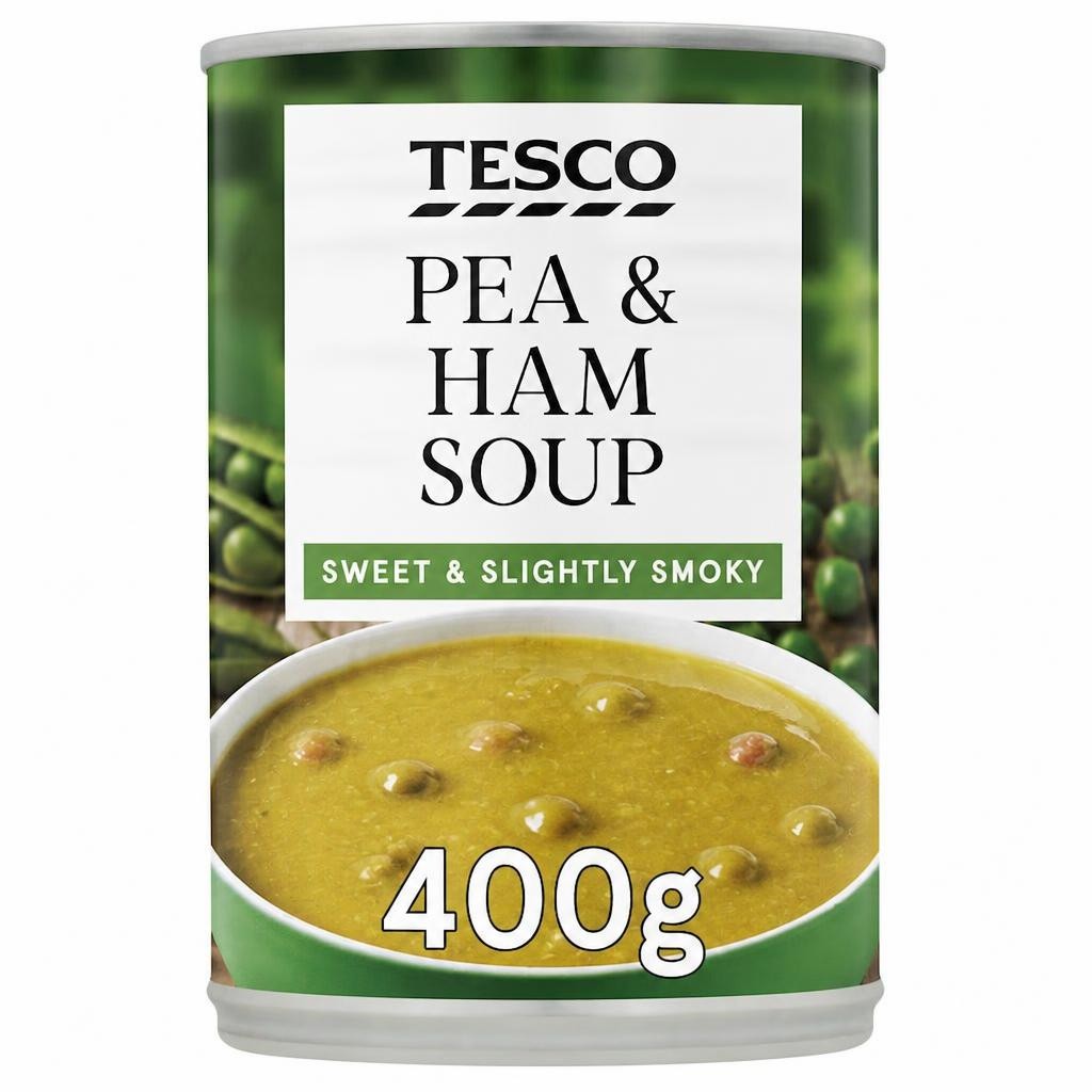 Tesco Pea And Ham Soup 400G