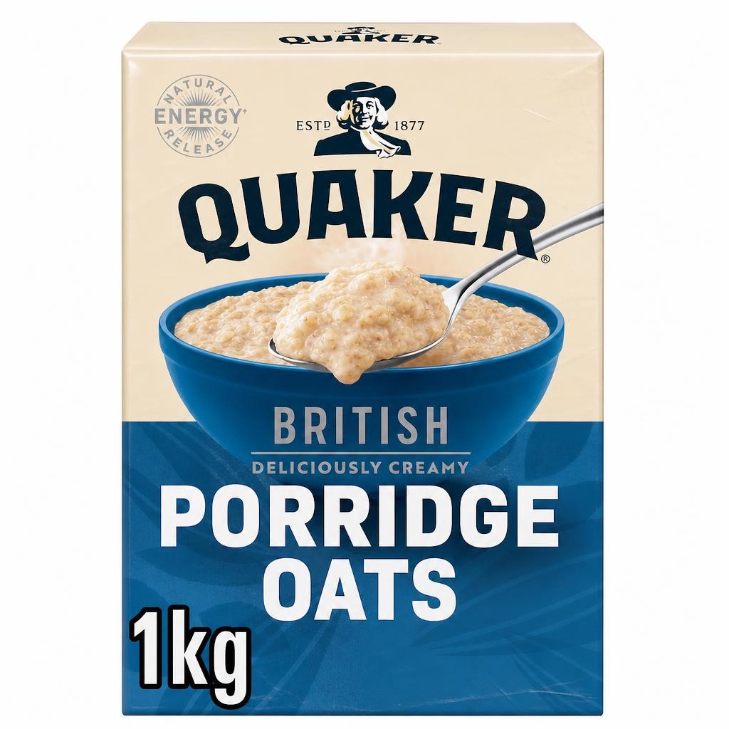 Quaker Rolled Porridge Oats 1kg