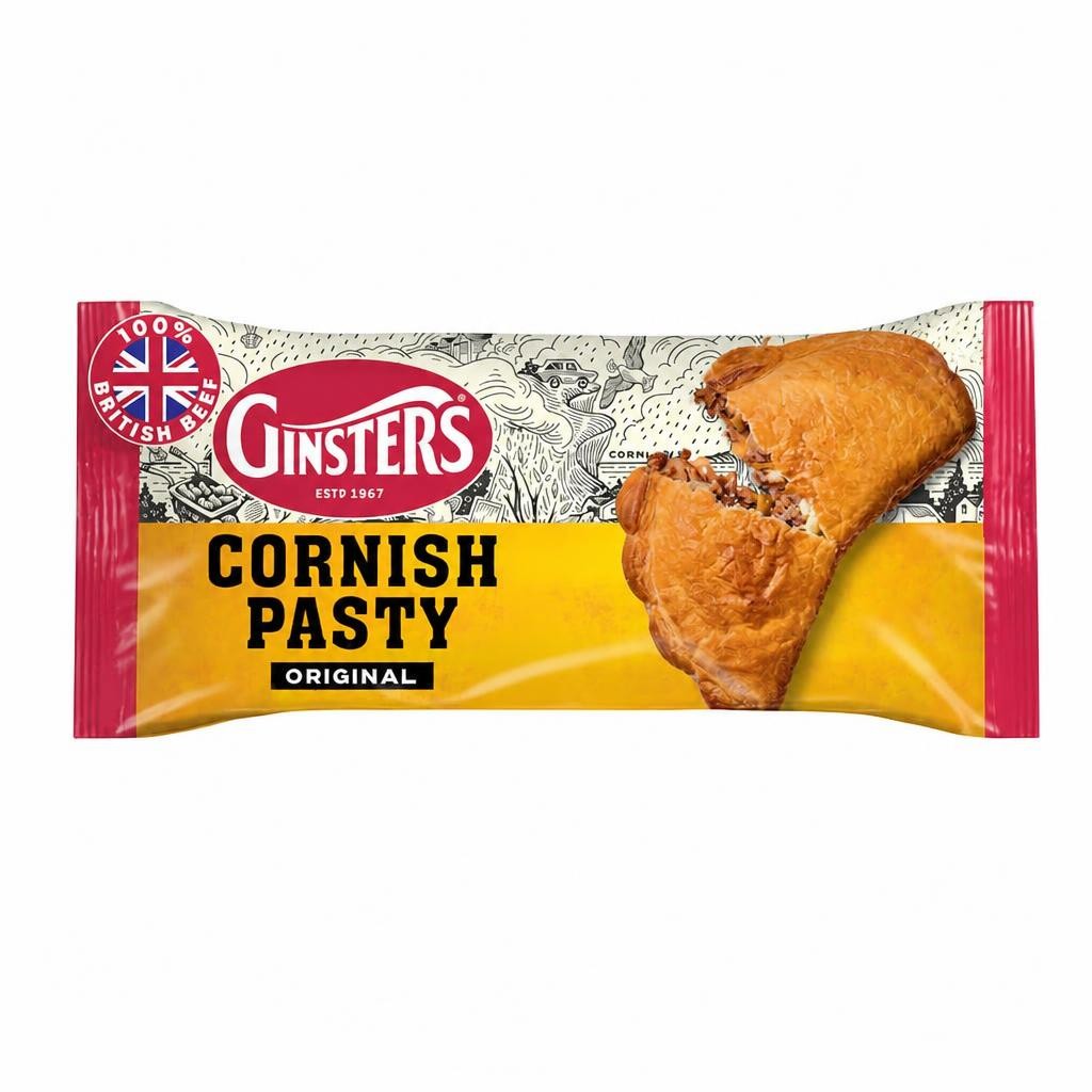 Ginsters Original Cornish Pasty 227G