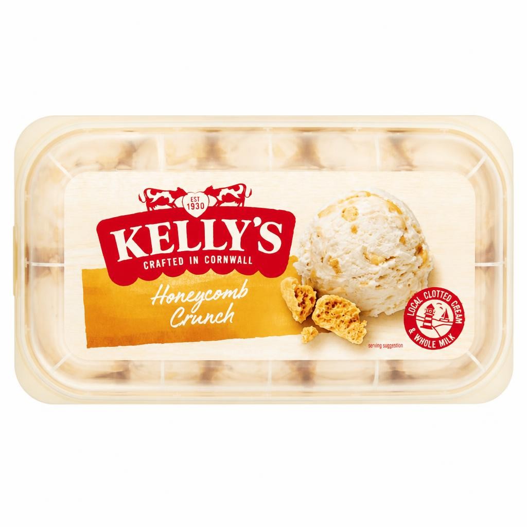 Kelly's Honeycomb Crunch 950Ml