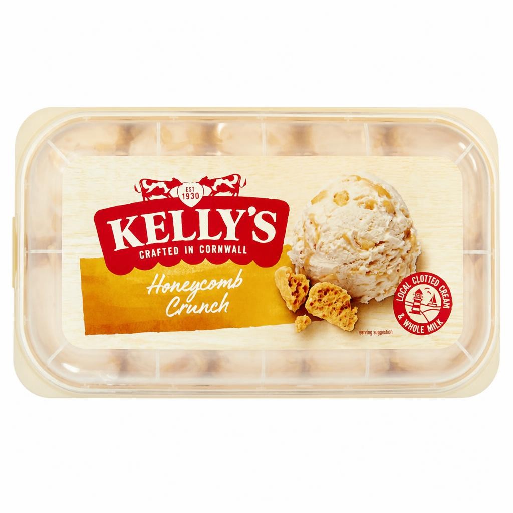 Kelly's Honeycomb Crunch 950Ml
