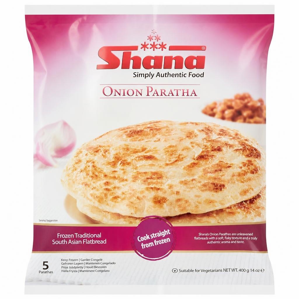 Shana Onion Paratha 5 Pack 400G