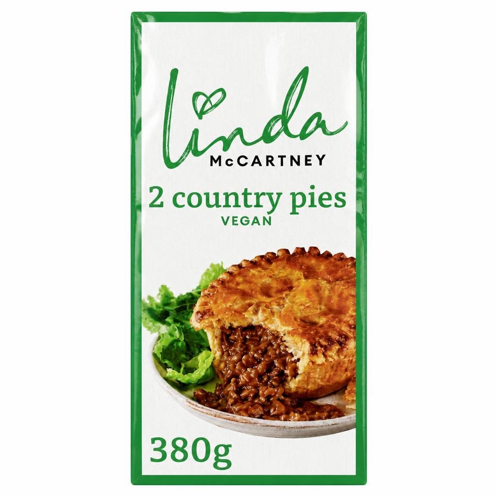 Linda McCartney's 2 Vegetarian Country Pies 380g