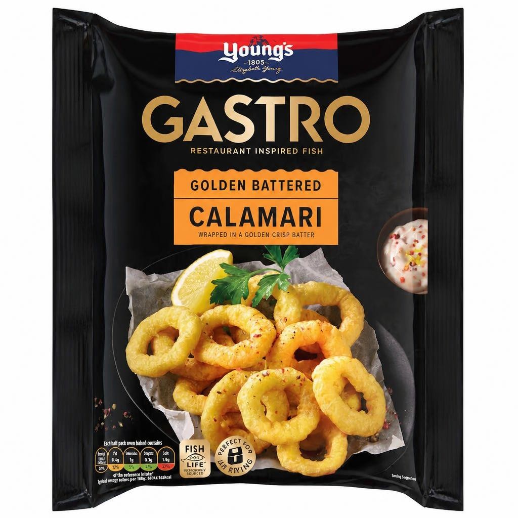 Youngs Calamari 250G