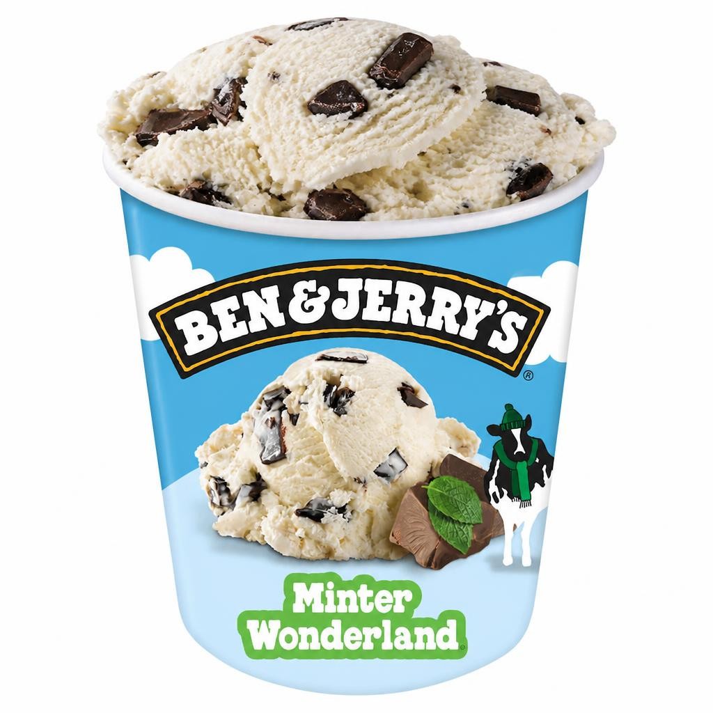 Ben & Jerry's Minter Wonderland Mint Ice Cream 465Ml