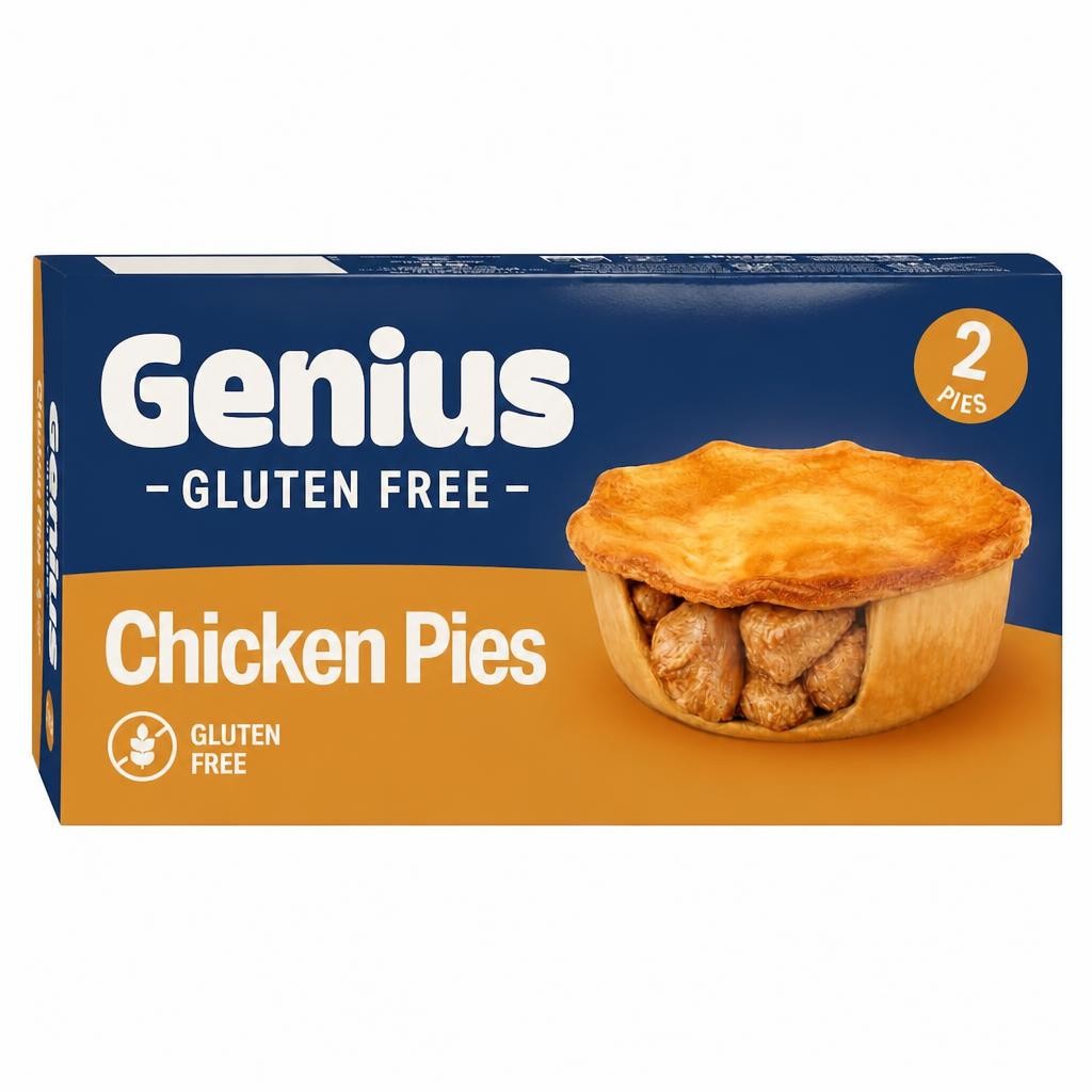 Genius Chicken & Gravy Pies 320G (L)