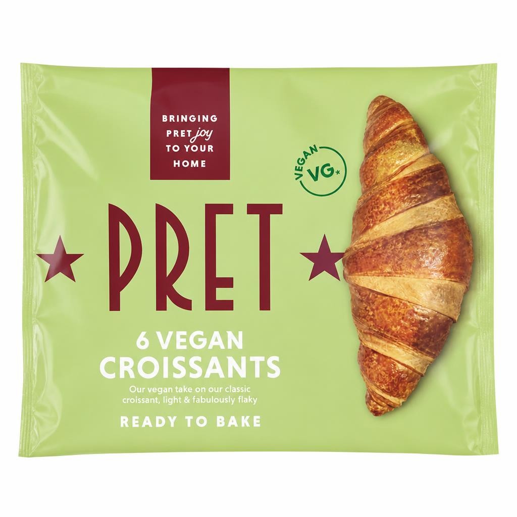 Pret A Manger Plain Vegan Croissants 360G