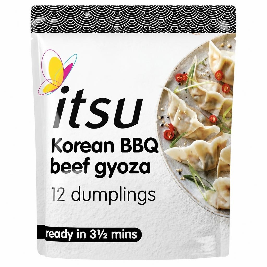 itsu 12 Korean BBQ beef gyoza dinner dumplings 240g