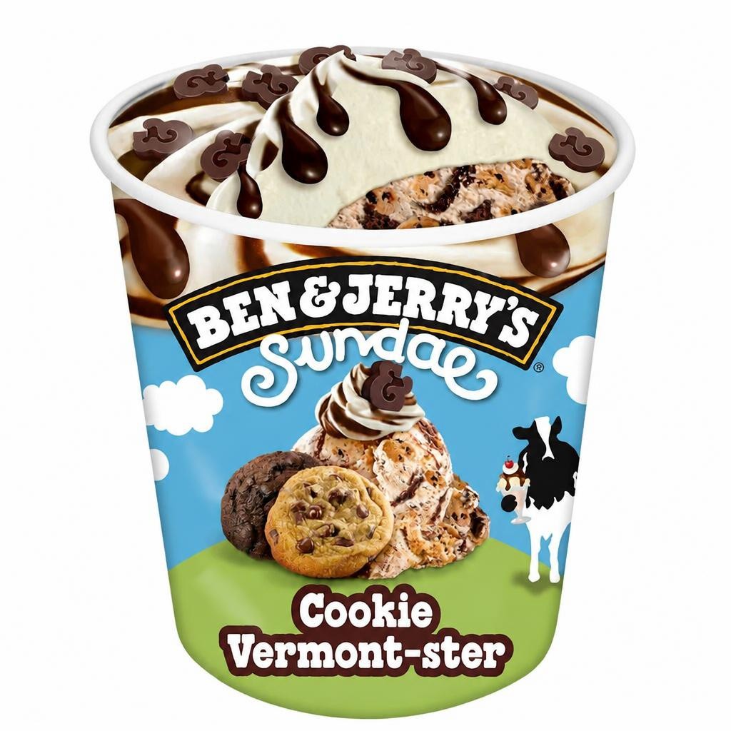 Ben & Jerry's Sundae Cookie Vermonster Ice Cream Tub 427ml