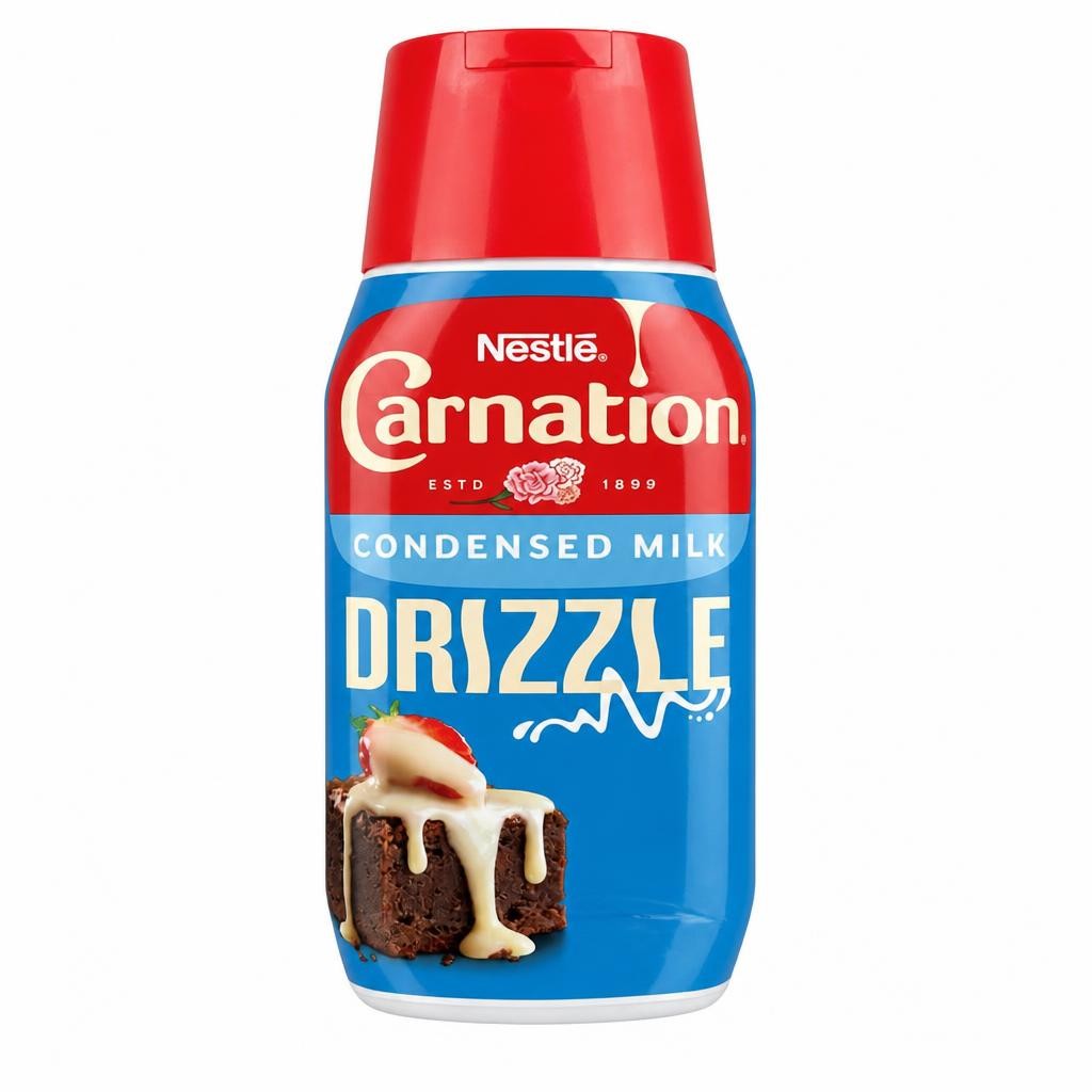 Carnation Original Drizzle Condensed Milk Dessert Sauce Bottle 450g