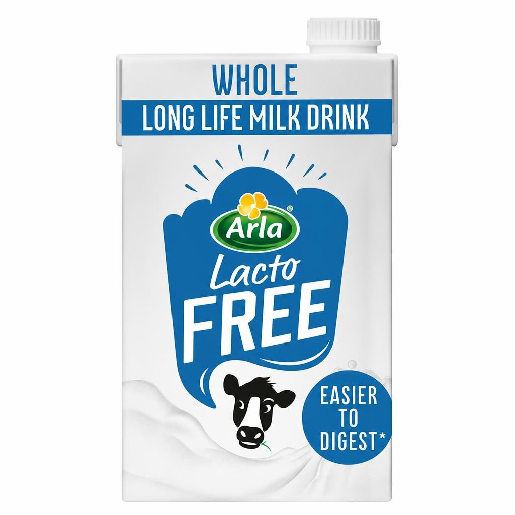 Arla Lactofree Whole Long Life Milk Drink 1L